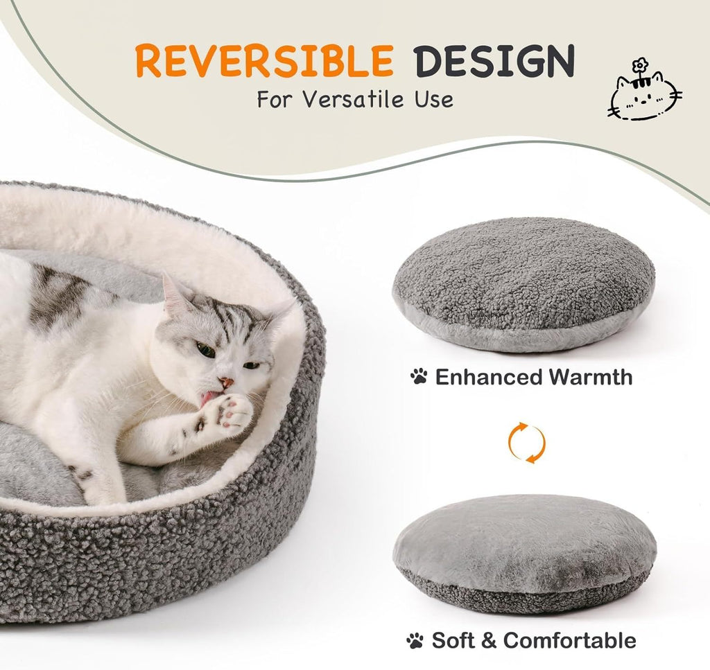 Comfy Pet Nest – Soft, Supportive Rest for Small Pets