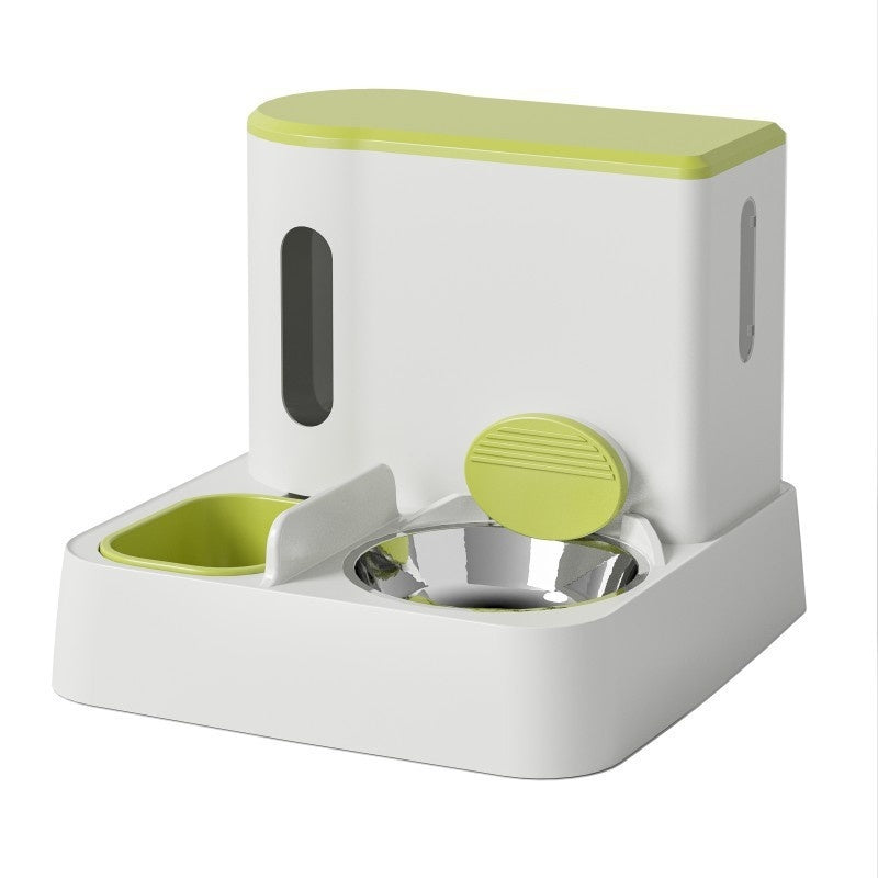 One Device Feeds & Hydrates – Dual Bowl Pet System