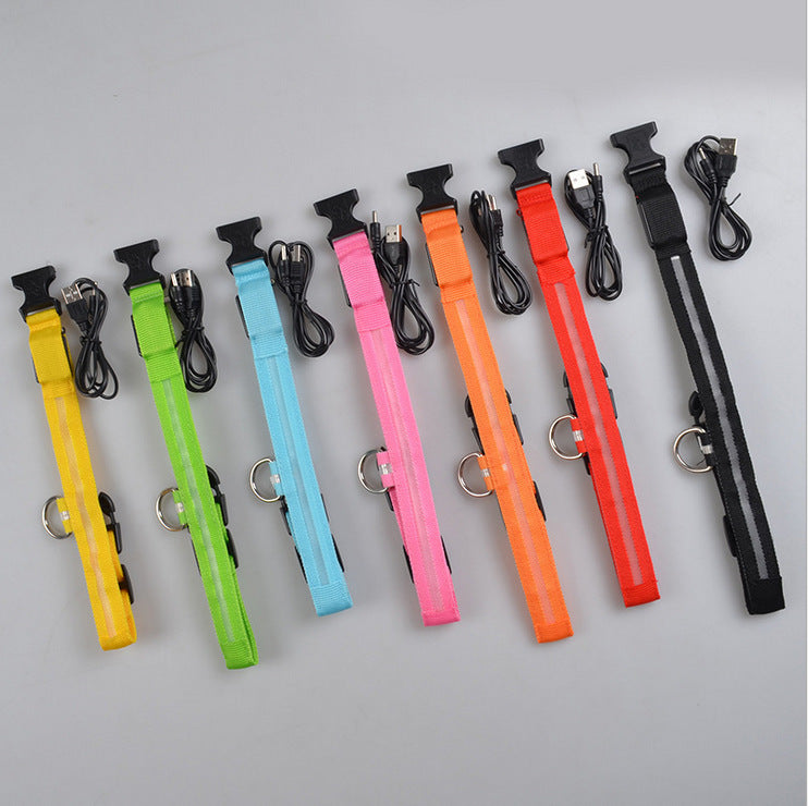 LED Glow Collar – Safe Night Walks for Pets