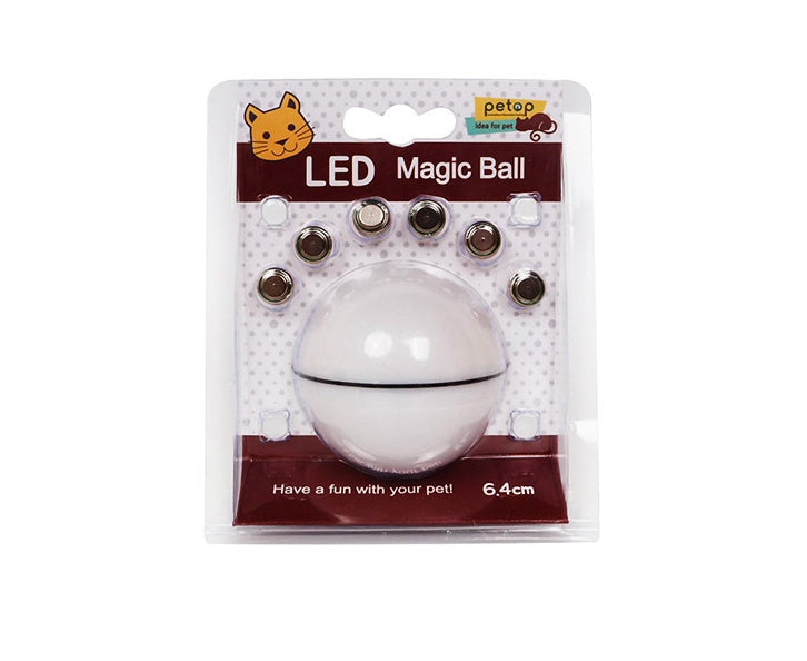 Interactive LED Rolling Ball – Stimulate and Entertain Pets