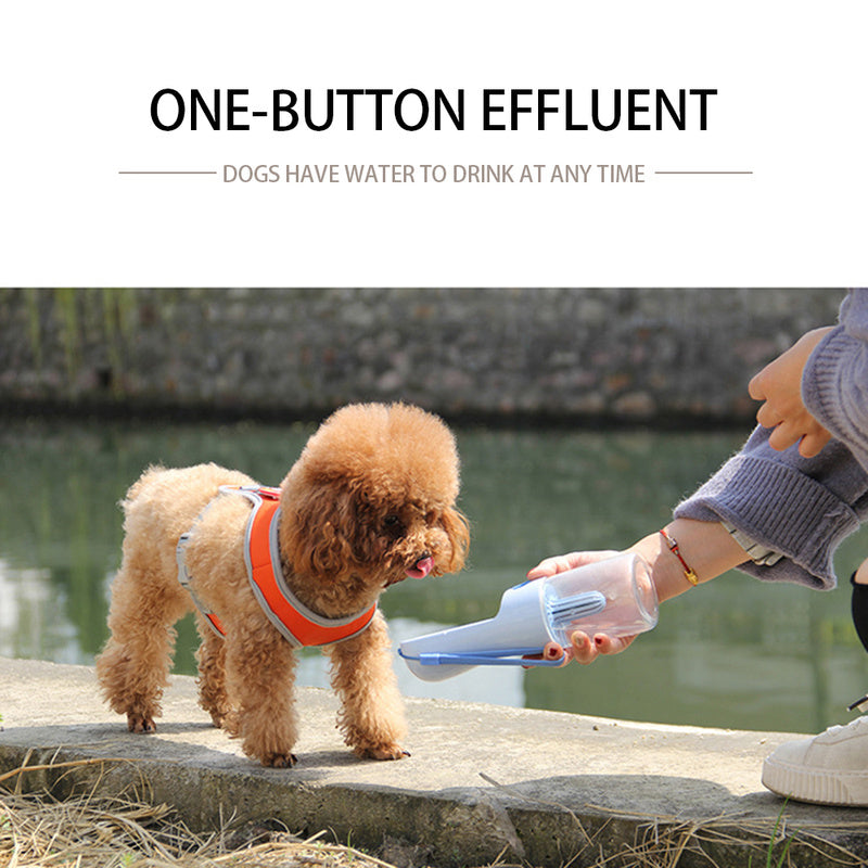 All-In-One Pet Water Bottle – Convenient & Leak Free