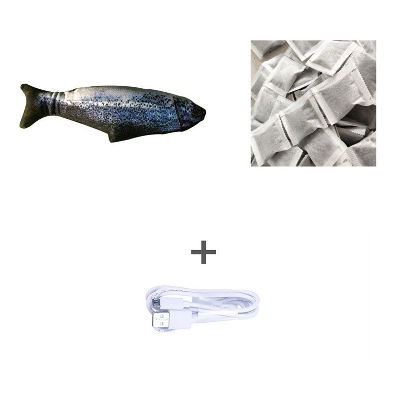 Electric Jumping Fish Toy – Endless Fun for Cats