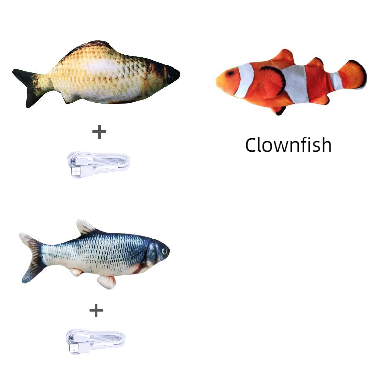 Electric Jumping Fish Toy – Endless Fun for Cats