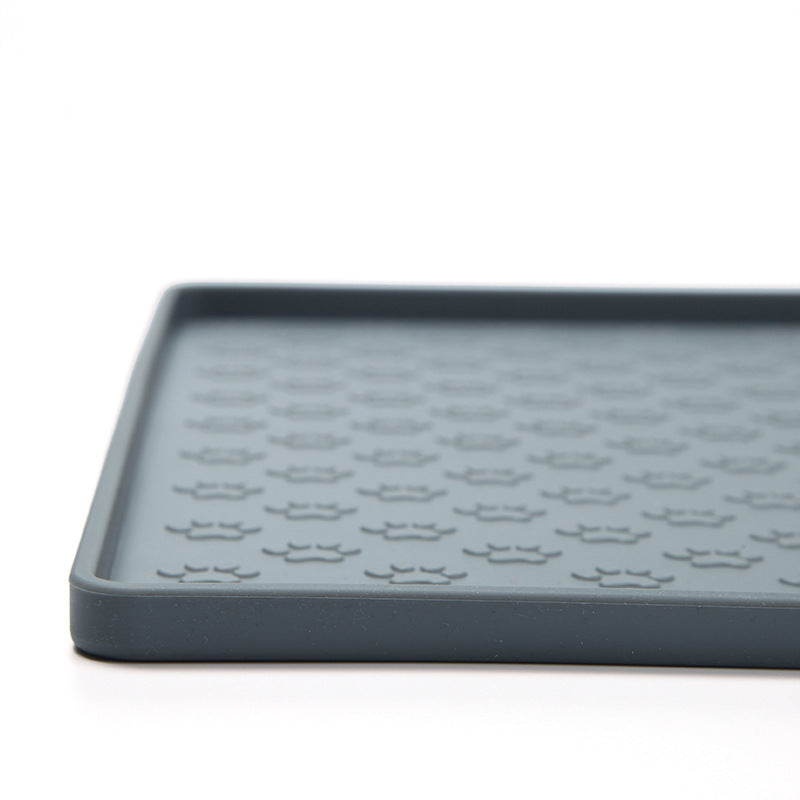 Waterproof Silicone Pet Mat – Keep Floors Clean & Dry
