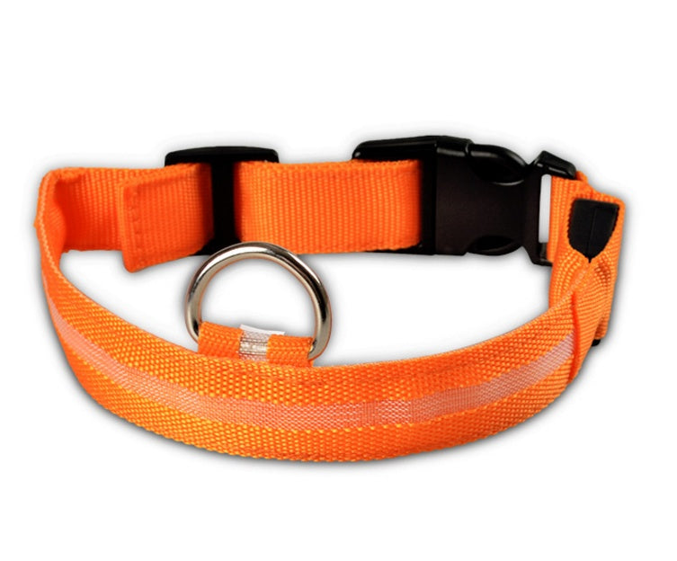 LED Glow Collar – Safe Night Walks for Pets