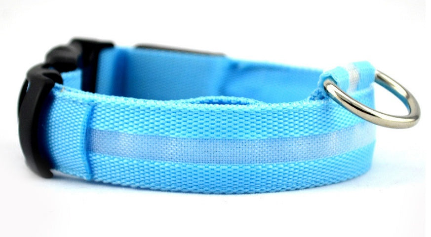 LED Glow Collar – Safe Night Walks for Pets