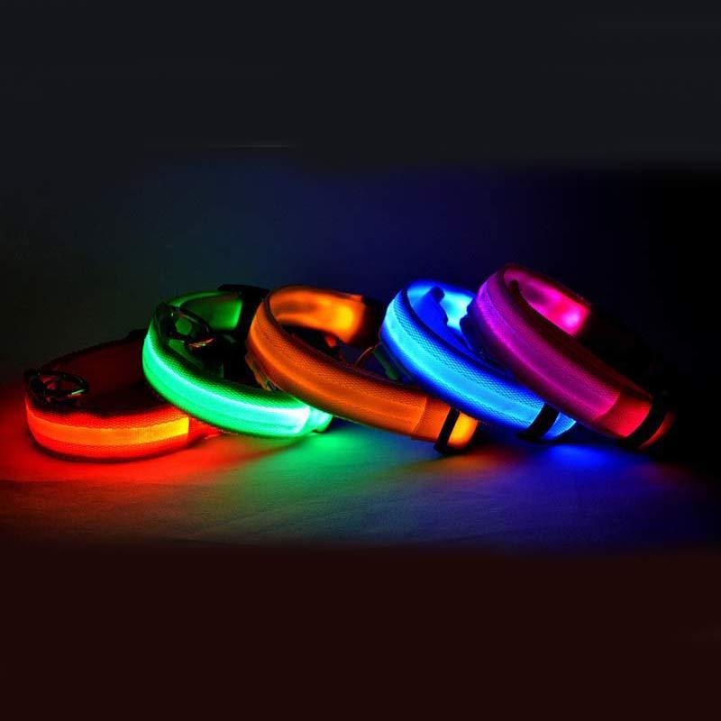 LED Glow Collar – Safe Night Walks for Pets