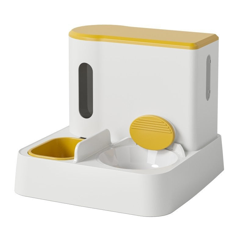 One Device Feeds & Hydrates – Dual Bowl Pet System