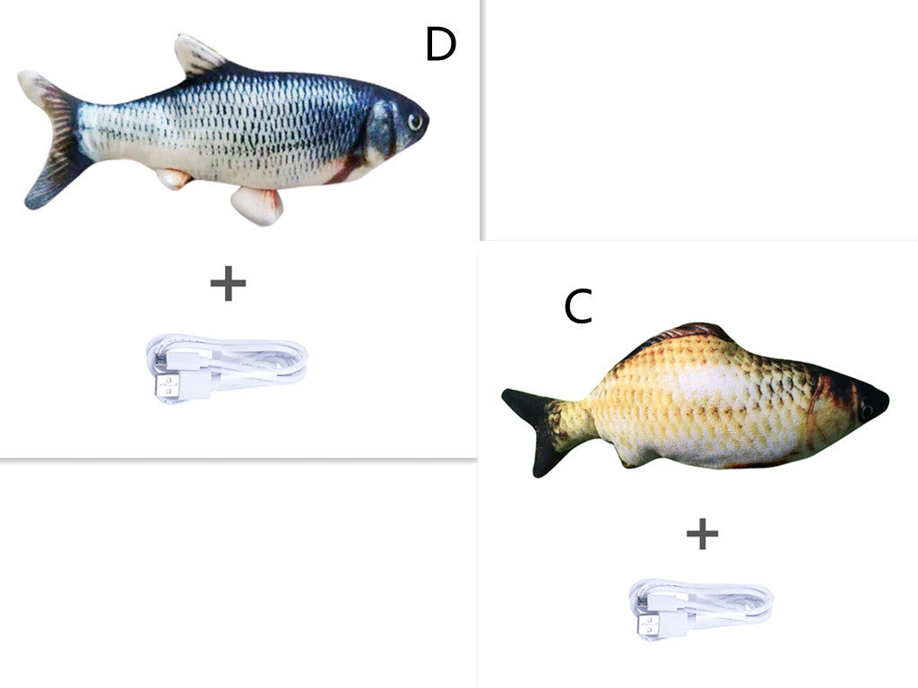 Electric Jumping Fish Toy – Endless Fun for Cats