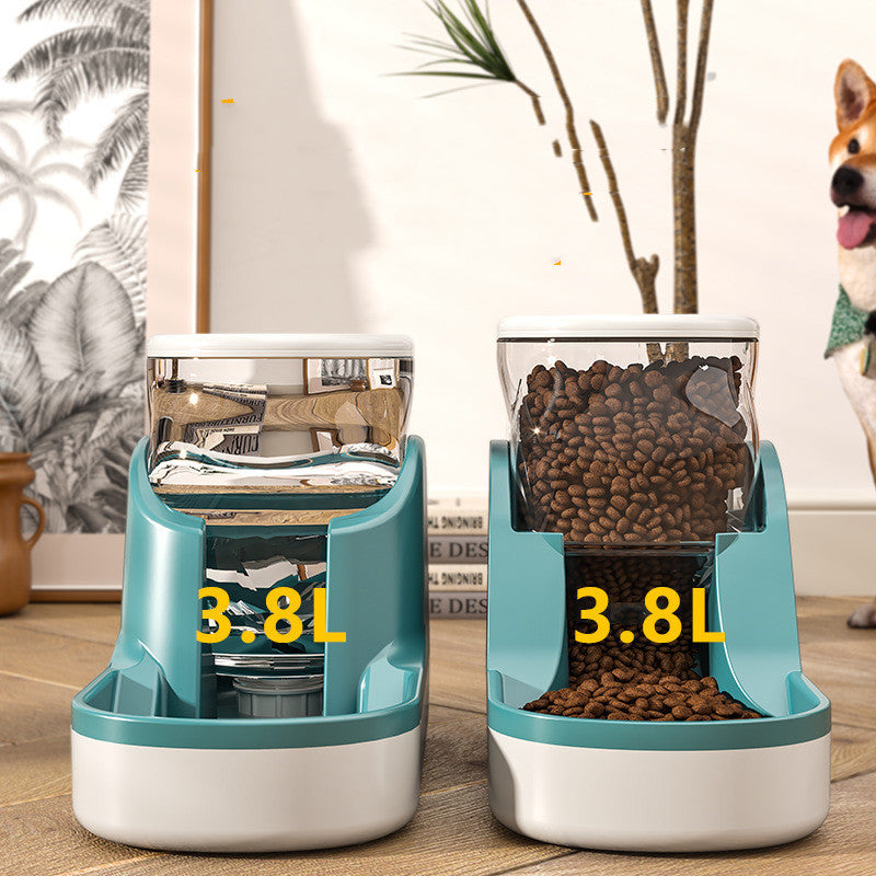 All-in-One Pet Feeder – Eat, Drink, Thrive