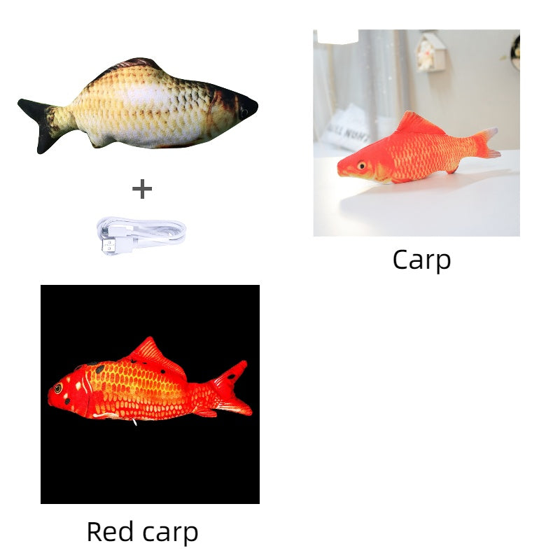Electric Jumping Fish Toy – Endless Fun for Cats