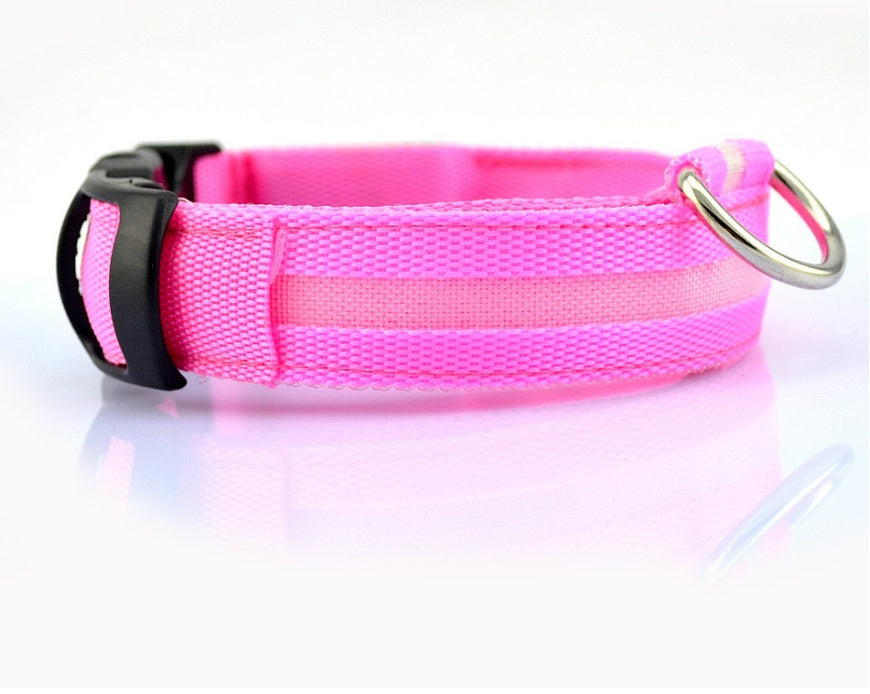 LED Glow Collar – Safe Night Walks for Pets
