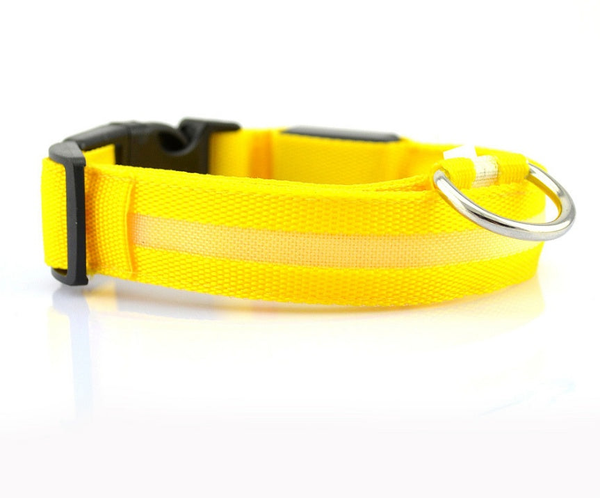 LED Glow Collar – Safe Night Walks for Pets