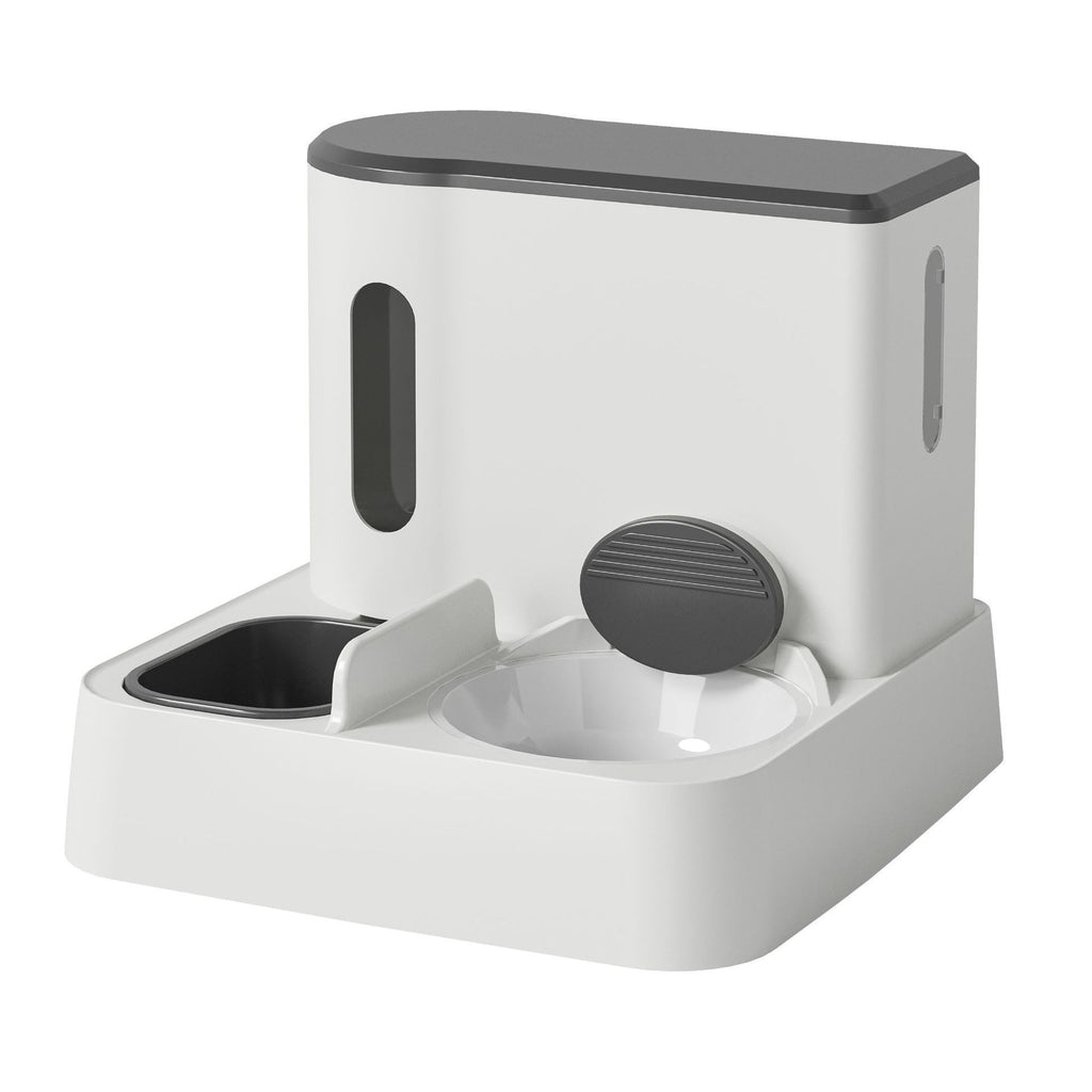 One Device Feeds & Hydrates – Dual Bowl Pet System