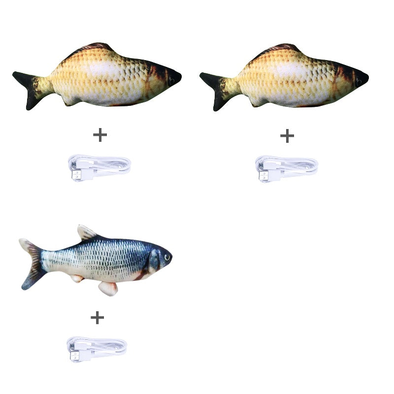 Electric Jumping Fish Toy – Endless Fun for Cats