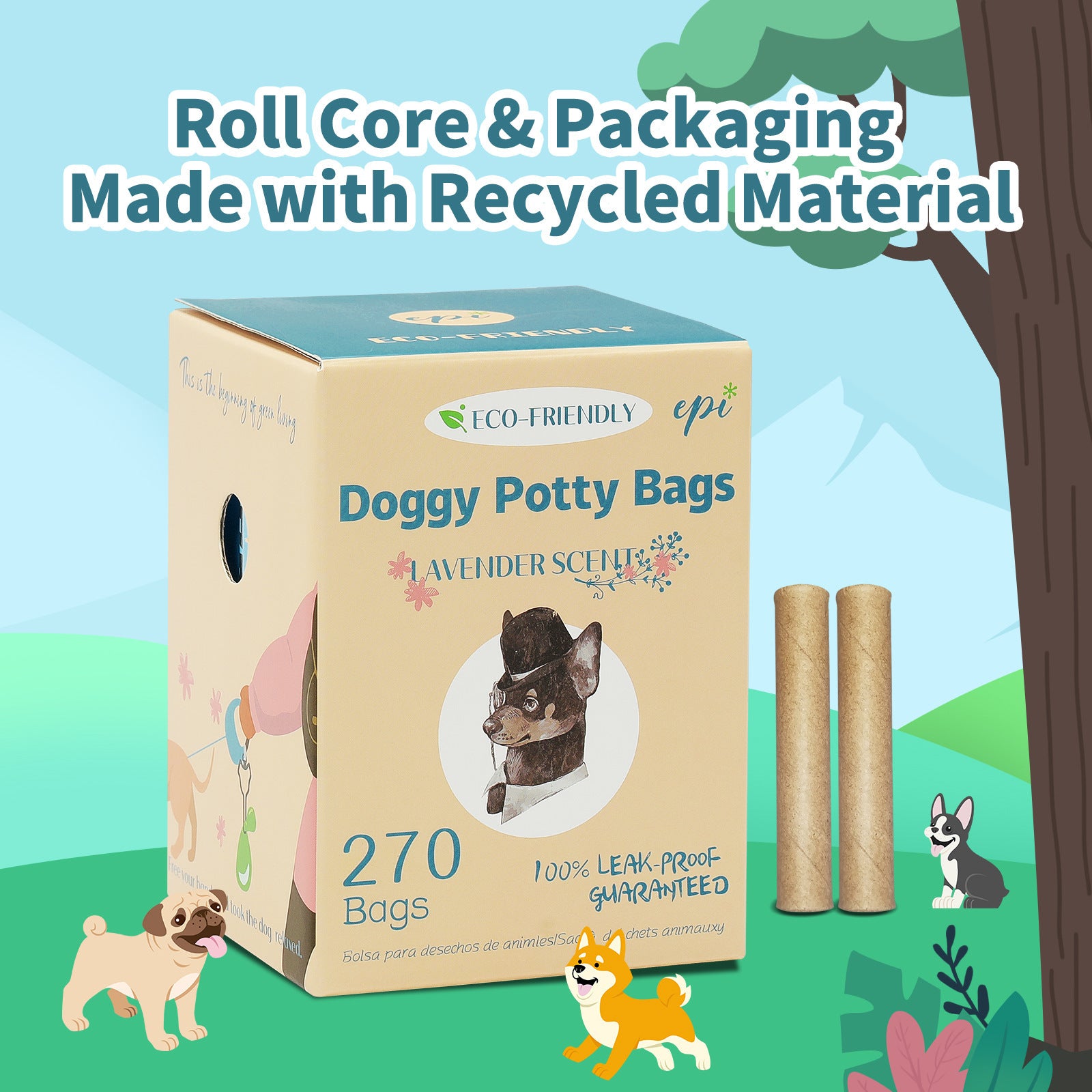 Eco Biodegradable Poop Bags – Clean, Green Walks