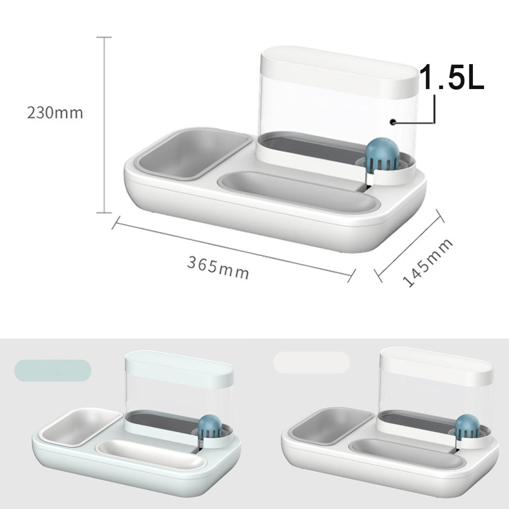 All-In-One Pet Feeder & Water Dispenser – Worry Free