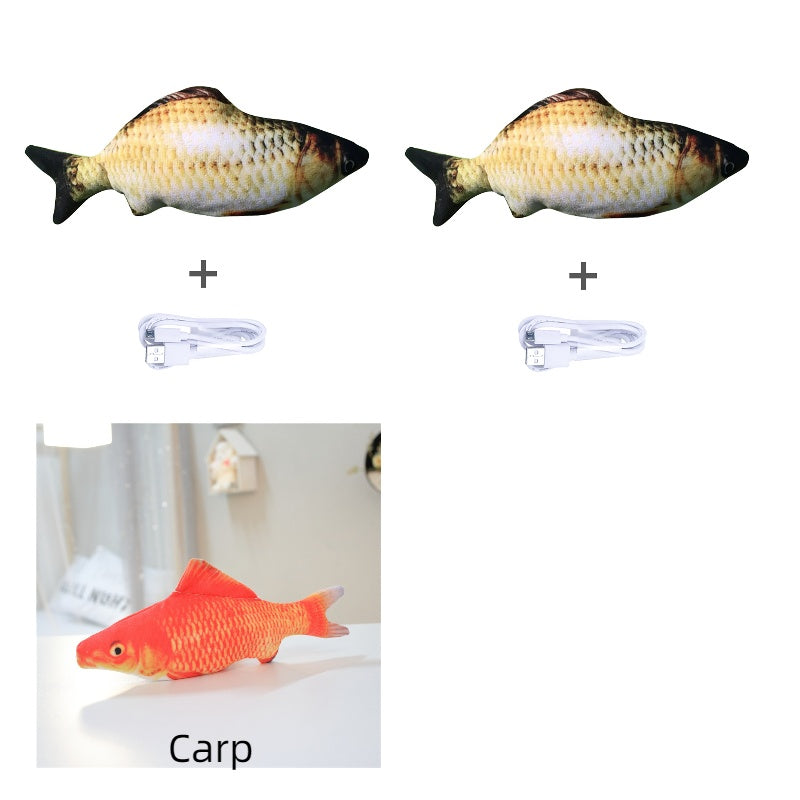 Electric Jumping Fish Toy – Endless Fun for Cats
