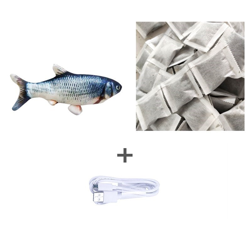 Electric Jumping Fish Toy – Endless Fun for Cats