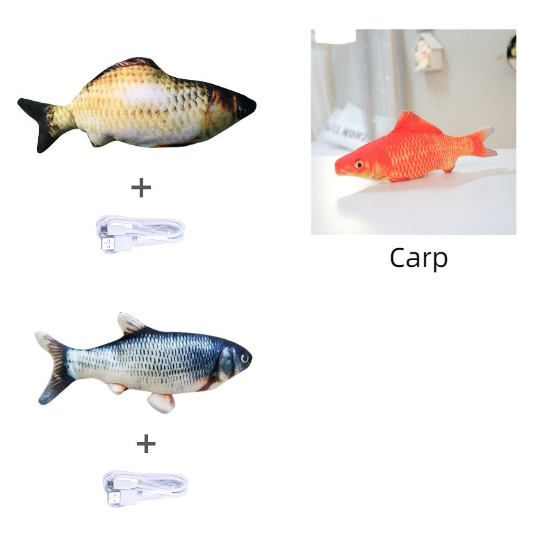 Electric Jumping Fish Toy – Endless Fun for Cats
