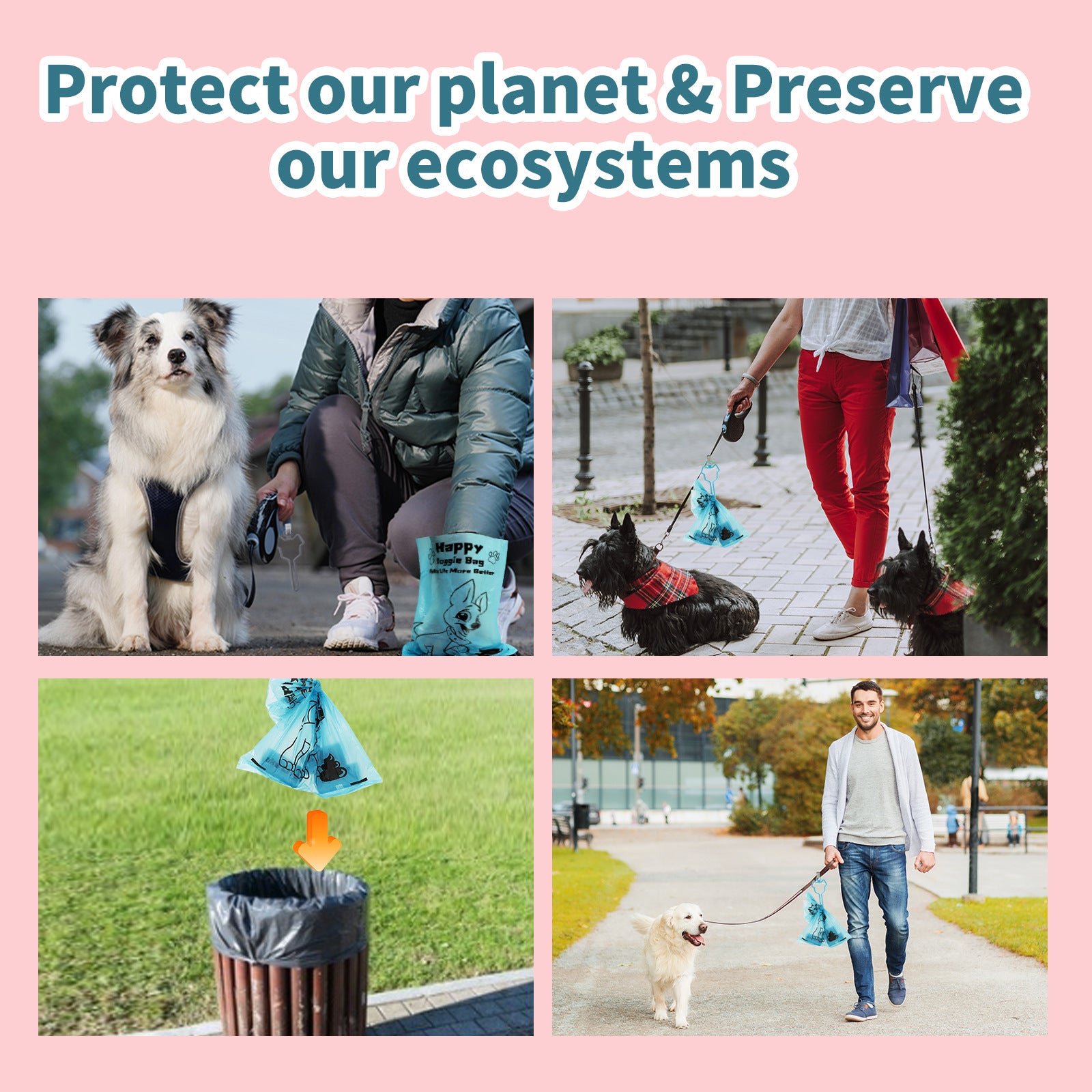 Eco Biodegradable Poop Bags – Clean, Green Walks