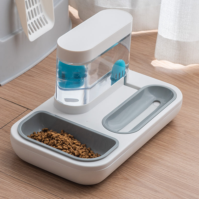 All-In-One Pet Feeder & Water Dispenser – Worry Free