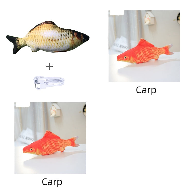 Electric Jumping Fish Toy – Endless Fun for Cats