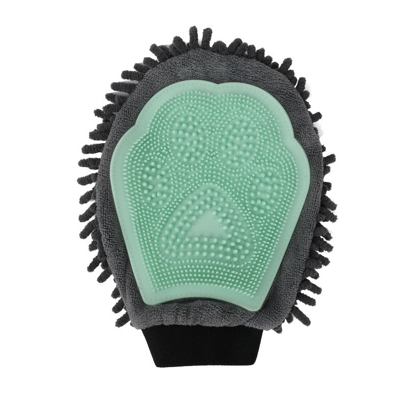 2-in-1 Pet Bath Glove – Wash, Massage & Shine!