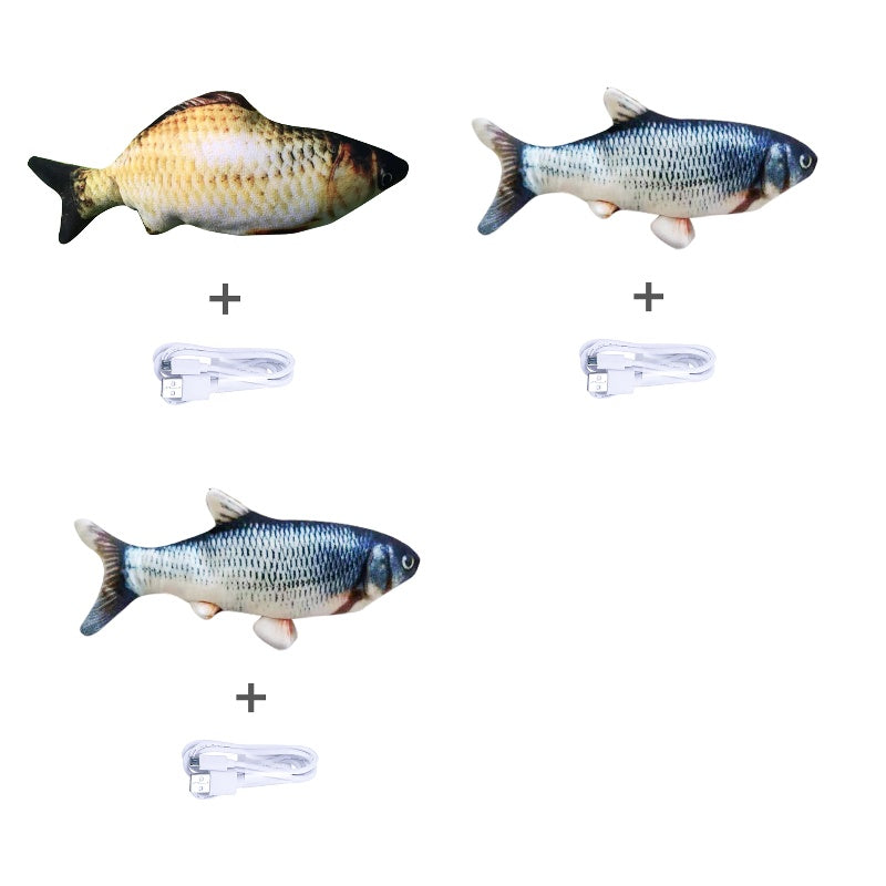 Electric Jumping Fish Toy – Endless Fun for Cats