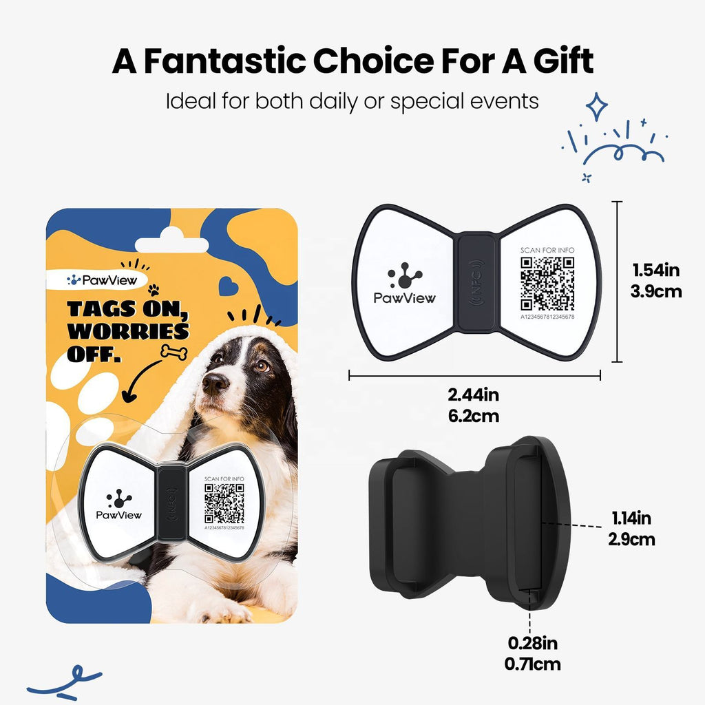 Smart Pet ID Tag – NFC & QR Info in One