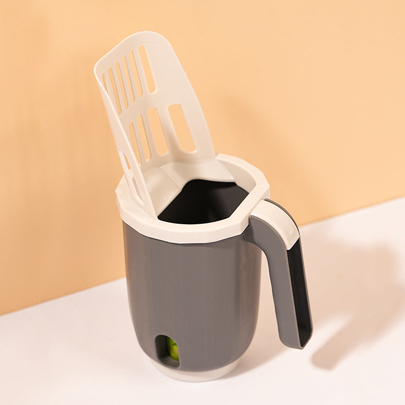 Integrated Cat Litter Scoop – All-in-One Cleaner Tool