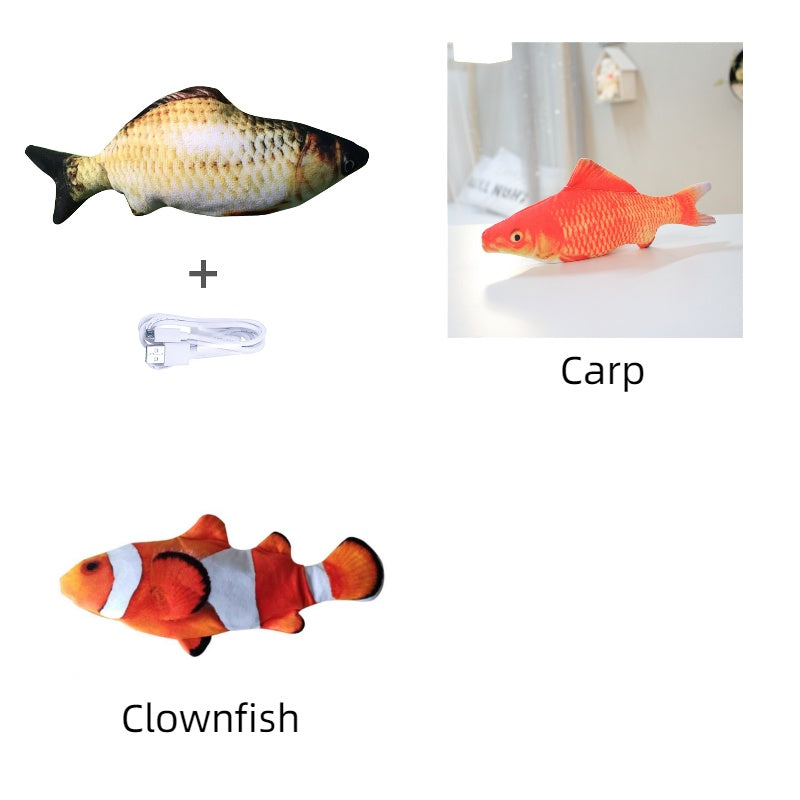 Electric Jumping Fish Toy – Endless Fun for Cats