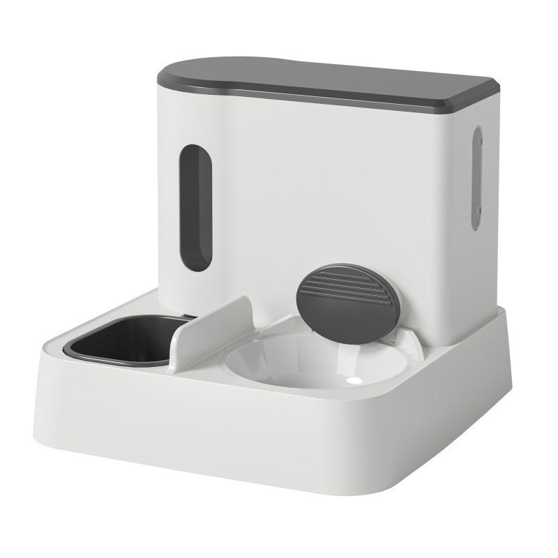 One Device Feeds & Hydrates – Dual Bowl Pet System