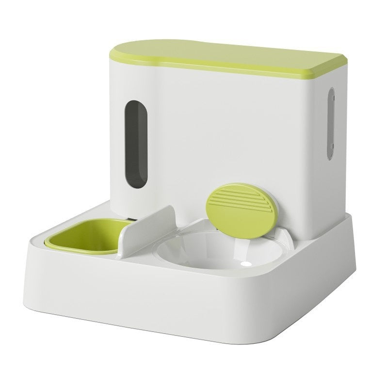 One Device Feeds & Hydrates – Dual Bowl Pet System