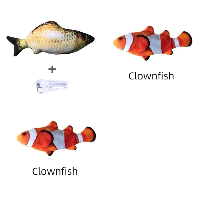 Electric Jumping Fish Toy – Endless Fun for Cats