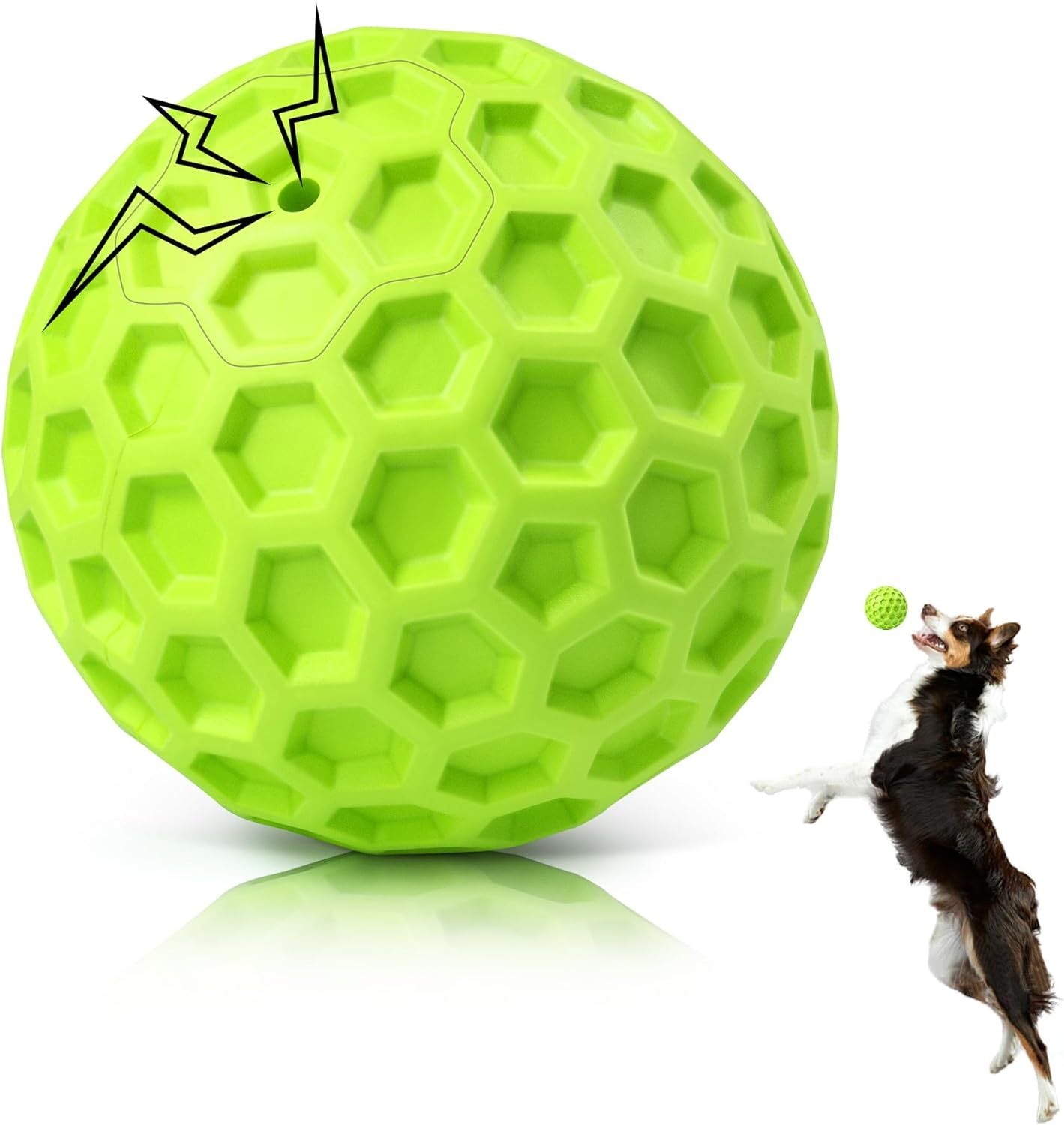 Heavy-Duty Squeaky Ball – Lasting Fun & Relieves Anxiety