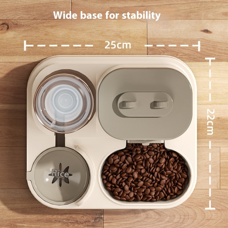 Hands-Free Pet Feeder – Food & Water Simplified