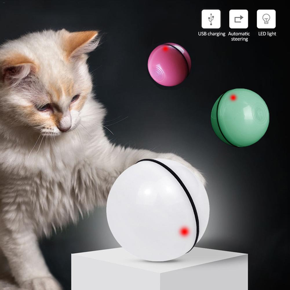 Interactive LED Rolling Ball – Stimulate and Entertain Pets